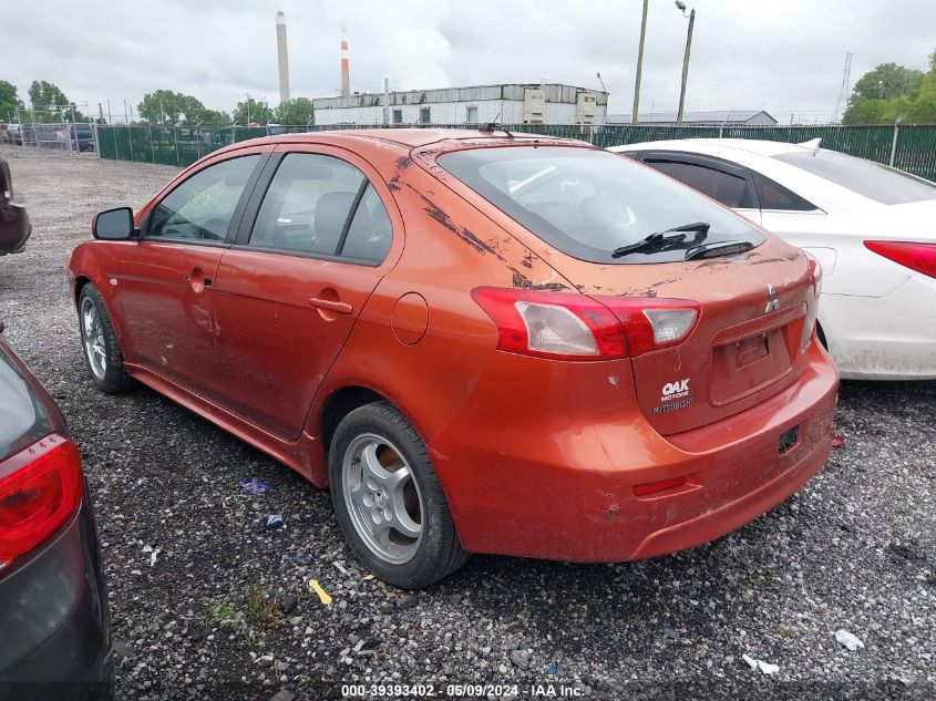 2010 Mitsubishi Lancer Sportback Gts VIN: JA32X8HW2AU004846 Lot: 39393402