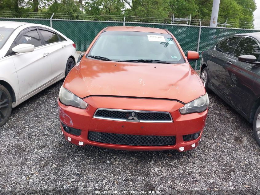 2010 Mitsubishi Lancer Sportback Gts VIN: JA32X8HW2AU004846 Lot: 39393402