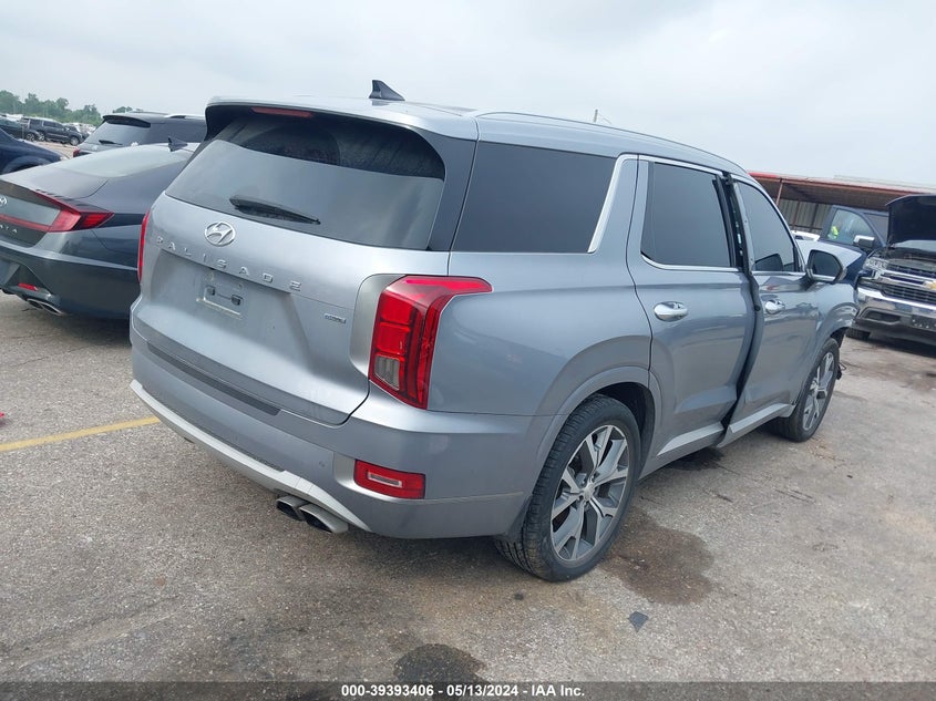 2021 Hyundai Palisade Limited VIN: KM8R5DHE5MU180554 Lot: 39393406