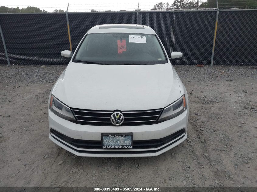 2016 Volkswagen Jetta 1.4T Se VIN: 3VWD67AJ5GM389822 Lot: 39393409