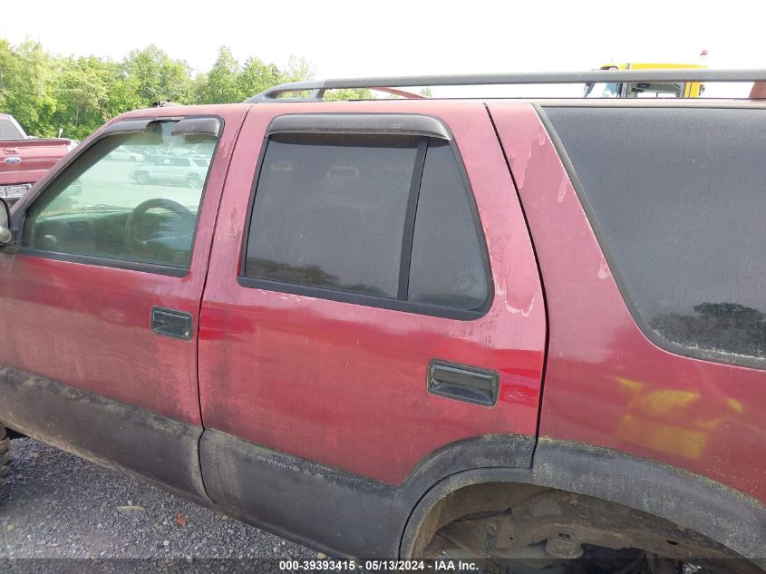 1995 Chevrolet Blazer VIN: 1GNDT13WXSK179080 Lot: 39393415