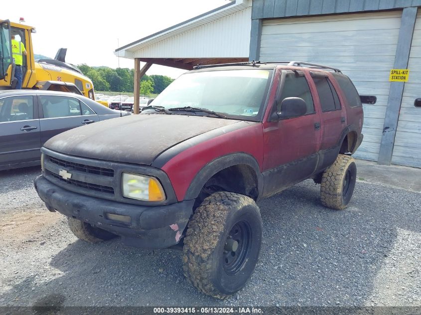 1995 Chevrolet Blazer VIN: 1GNDT13WXSK179080 Lot: 39393415