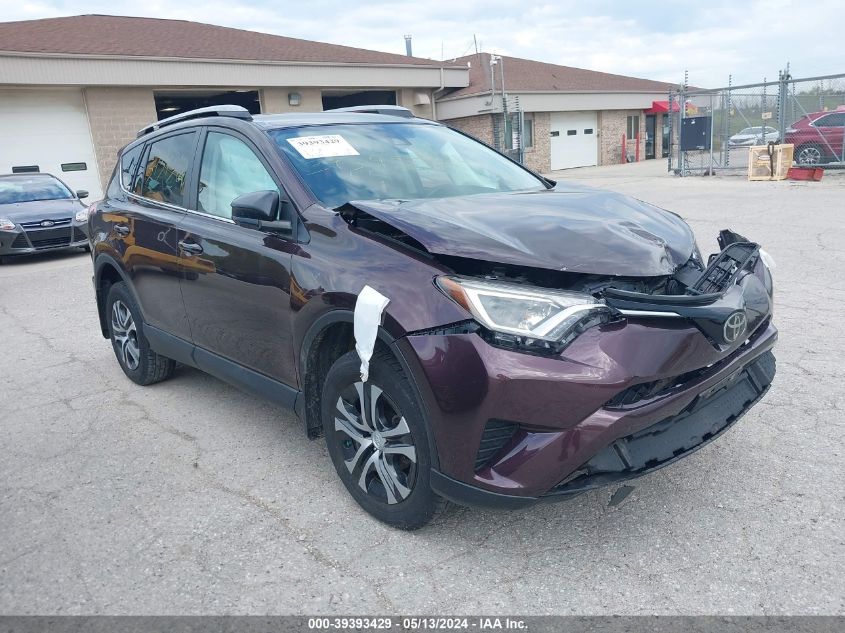 2018 Toyota Rav4 Le VIN: 2T3BFREV8JW728470 Lot: 39393429