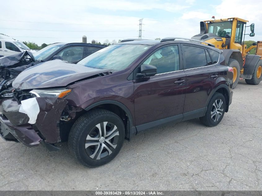 2018 Toyota Rav4 Le VIN: 2T3BFREV8JW728470 Lot: 39393429