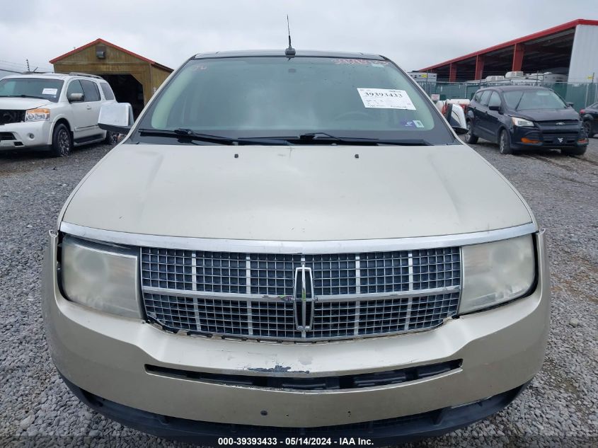 2010 Lincoln Mkx VIN: 2LMDJ8JC2ABJ21344 Lot: 39393433