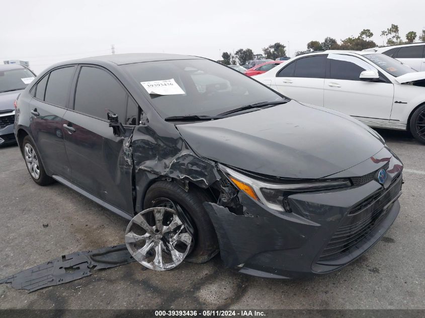 2024 Toyota Corolla Hybrid Le VIN: JTDBCMFE7R3030313 Lot: 39393436