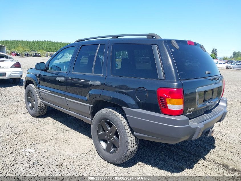 2004 Jeep Grand Cherokee Laredo VIN: 1J4GW48N24C390506 Lot: 39393446