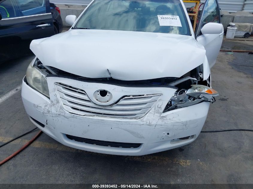 2007 Toyota Camry Le V6 VIN: 4T1BK46KX7U525374 Lot: 39393452