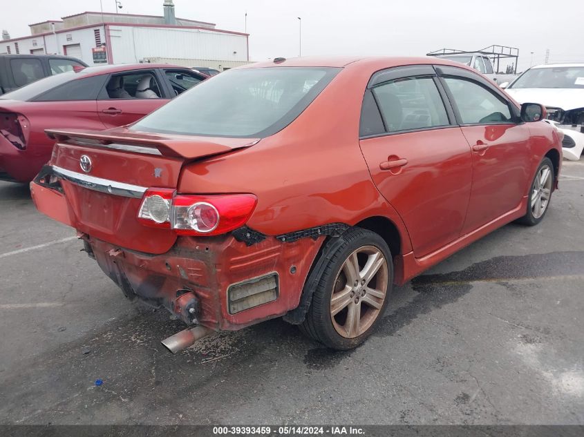 2013 Toyota Corolla S Special Edition VIN: 2T1BU4EEXDC074613 Lot: 39393459