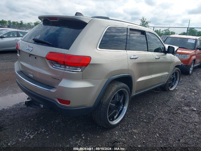 2014 Jeep Grand Cherokee Limited VIN: 1C4RJEBG2EC149172 Lot: 39393461