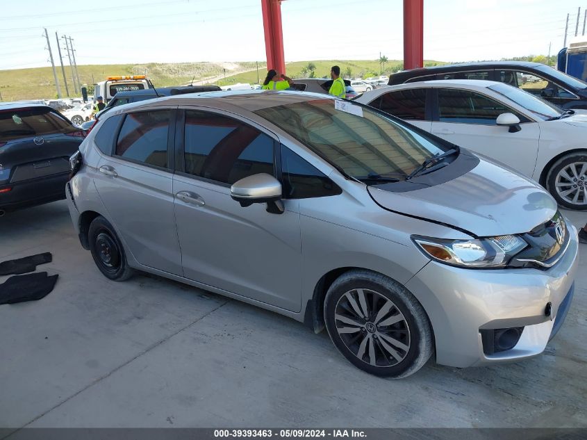 2016 Honda Fit Ex-L VIN: 3HGGK5H8XGM705543 Lot: 39393463
