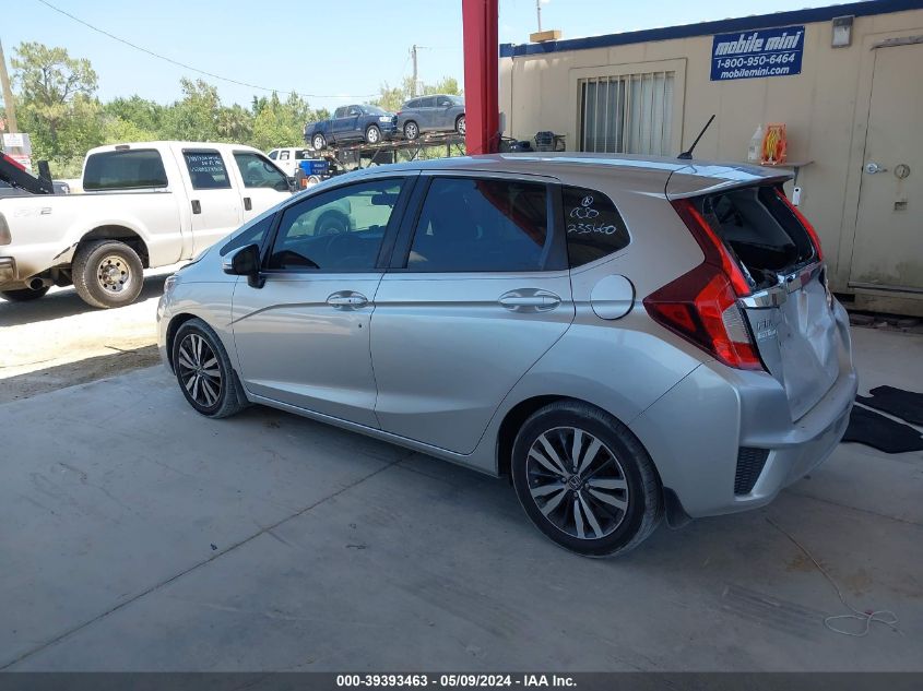 2016 Honda Fit Ex-L VIN: 3HGGK5H8XGM705543 Lot: 39393463