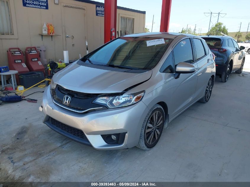 2016 Honda Fit Ex-L VIN: 3HGGK5H8XGM705543 Lot: 39393463