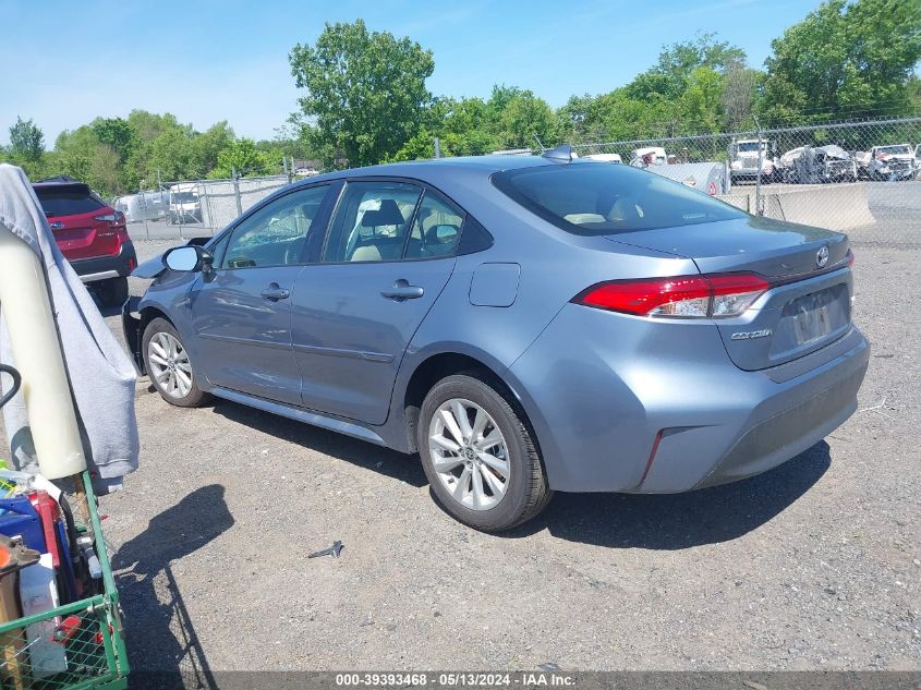 2023 Toyota Corolla Hybrid Le VIN: JTDBCMFE9PJ009116 Lot: 39393468