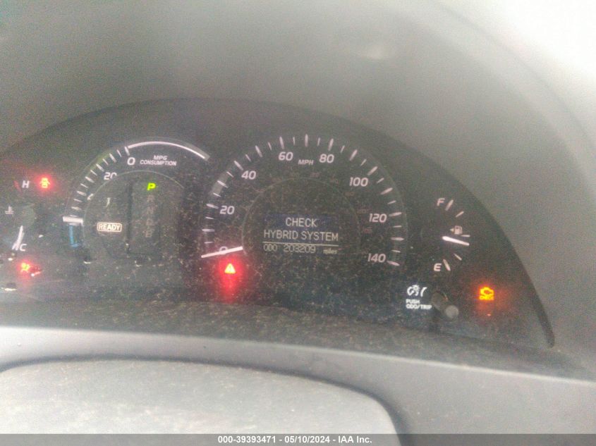 2008 Toyota Camry Hybrid VIN: 4T1BB46K68U036908 Lot: 39393471