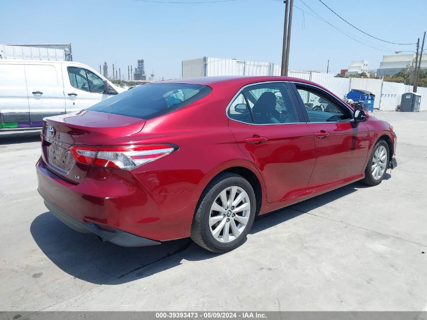 2018 Toyota Camry Le VIN: 4T1B11HK2JU560111 Lot: 39393473