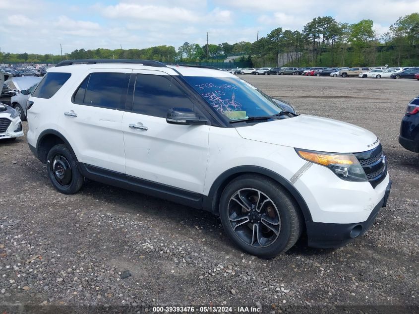 2013 Ford Explorer Sport VIN: 1FM5K8GT4DGC51644 Lot: 39393476