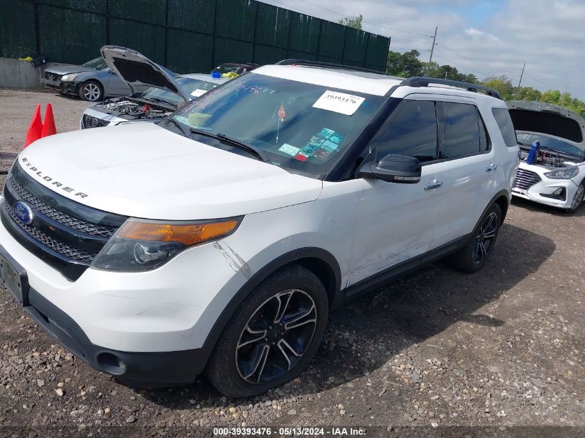 2013 Ford Explorer Sport VIN: 1FM5K8GT4DGC51644 Lot: 39393476