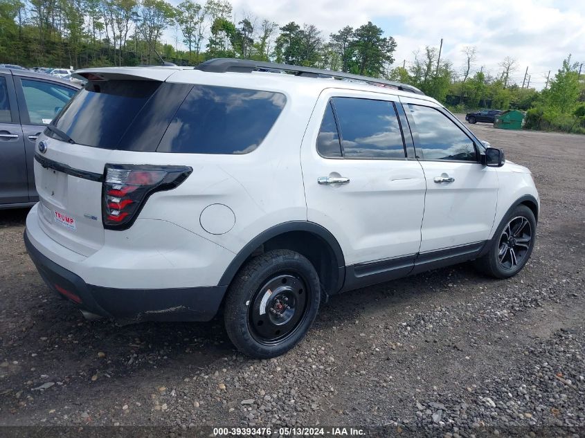 2013 Ford Explorer Sport VIN: 1FM5K8GT4DGC51644 Lot: 39393476