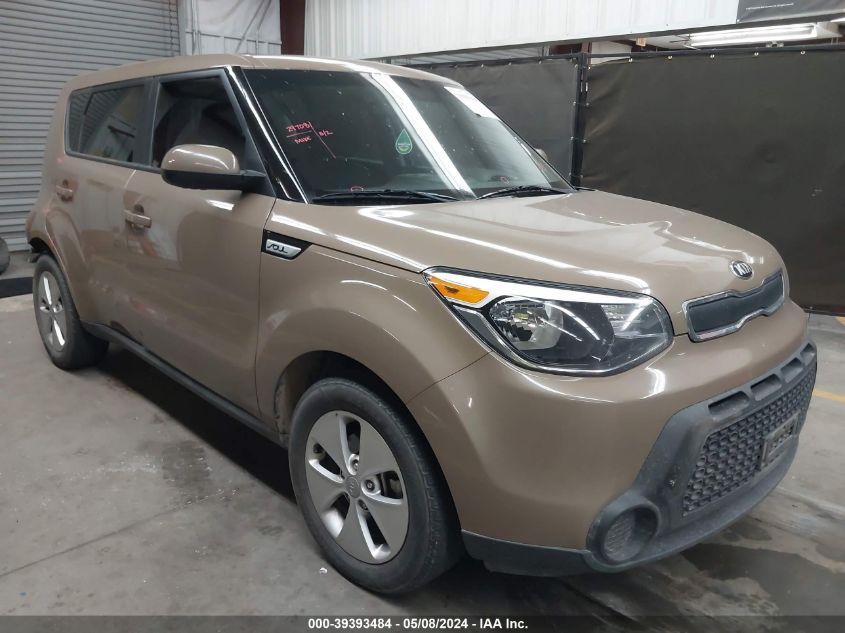 2015 Kia Soul VIN: KNDJN2A27F7134232 Lot: 39393484