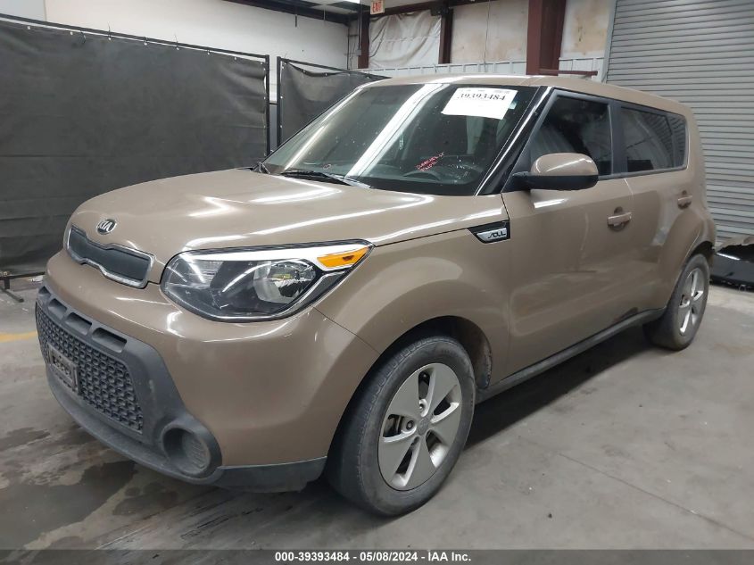 2015 Kia Soul VIN: KNDJN2A27F7134232 Lot: 39393484