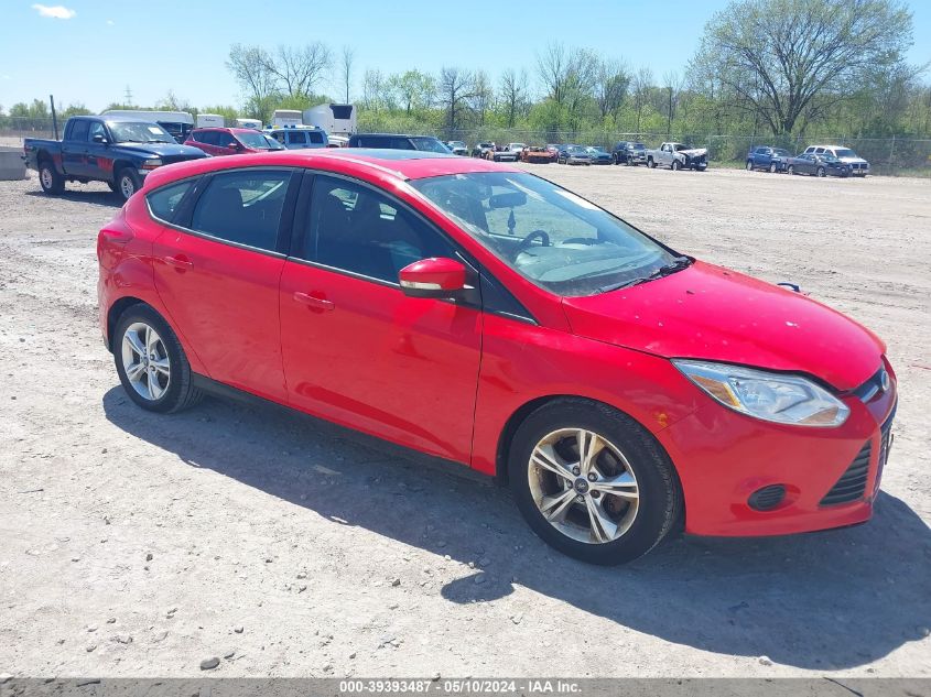 2013 Ford Focus Se VIN: 1FADP3K21DL272094 Lot: 39393487