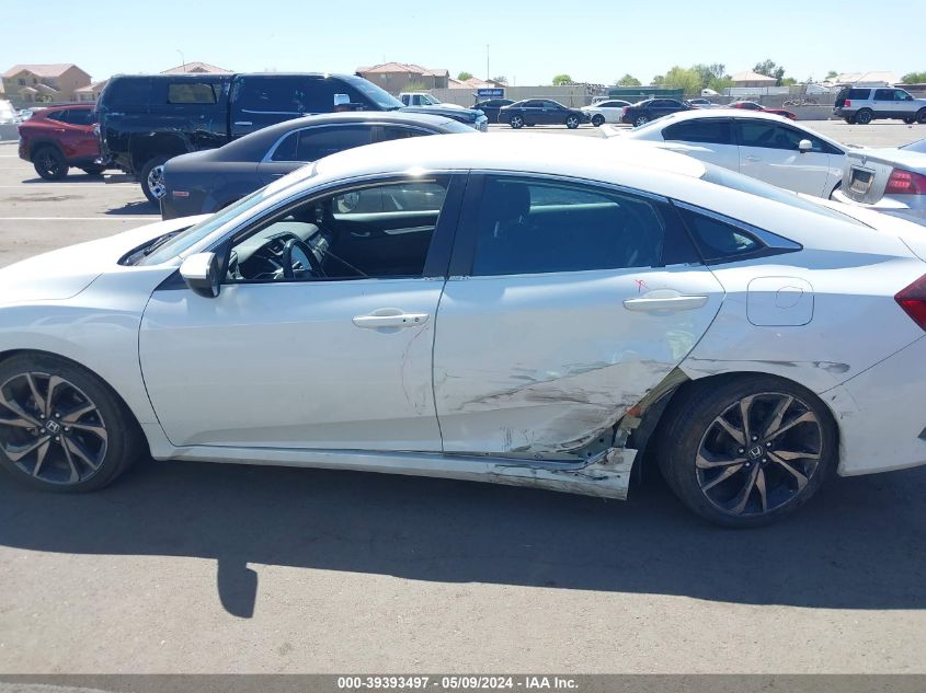 2019 Honda Civic Sport VIN: 2HGFC2F89KH539453 Lot: 39393497