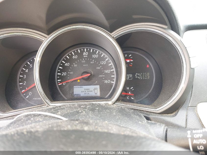 2012 Nissan Murano Sl VIN: JN8AZ1MU6CW111087 Lot: 39393498