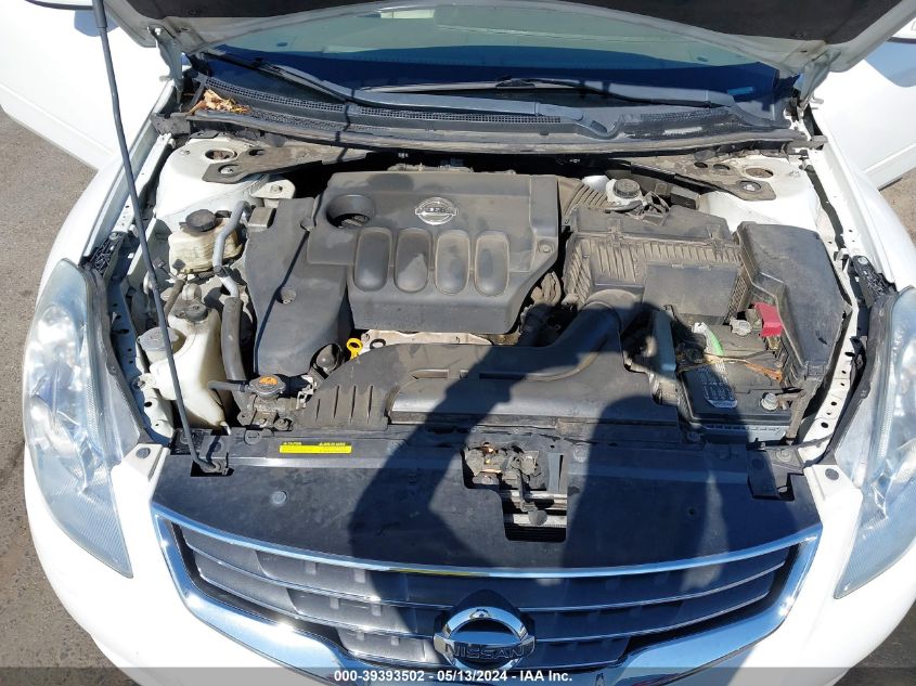 2010 Nissan Altima 2.5 S VIN: 1N4AL2APXAN465284 Lot: 39393502