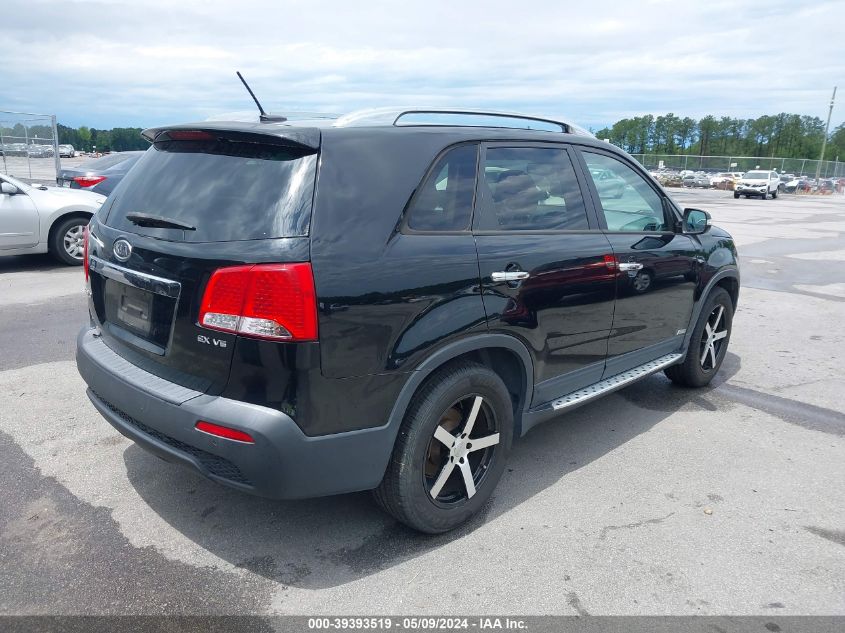 2011 Kia Sorento Ex V6 VIN: 5XYKUDA26BG179243 Lot: 39393519