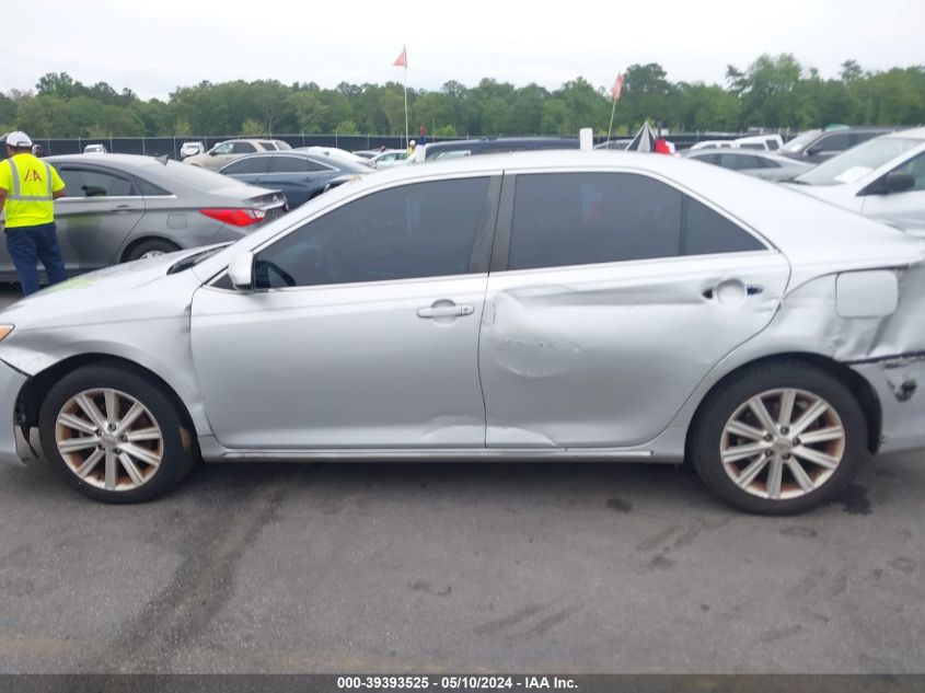 2012 Toyota Camry Xle VIN: 4T1BF1FK0CU012146 Lot: 39393525