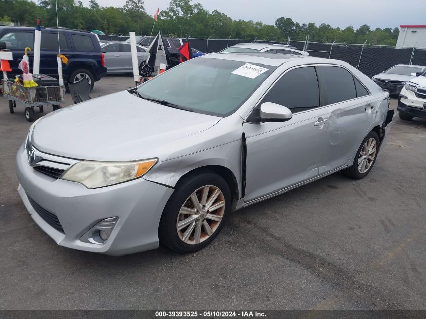 2012 Toyota Camry Xle VIN: 4T1BF1FK0CU012146 Lot: 39393525