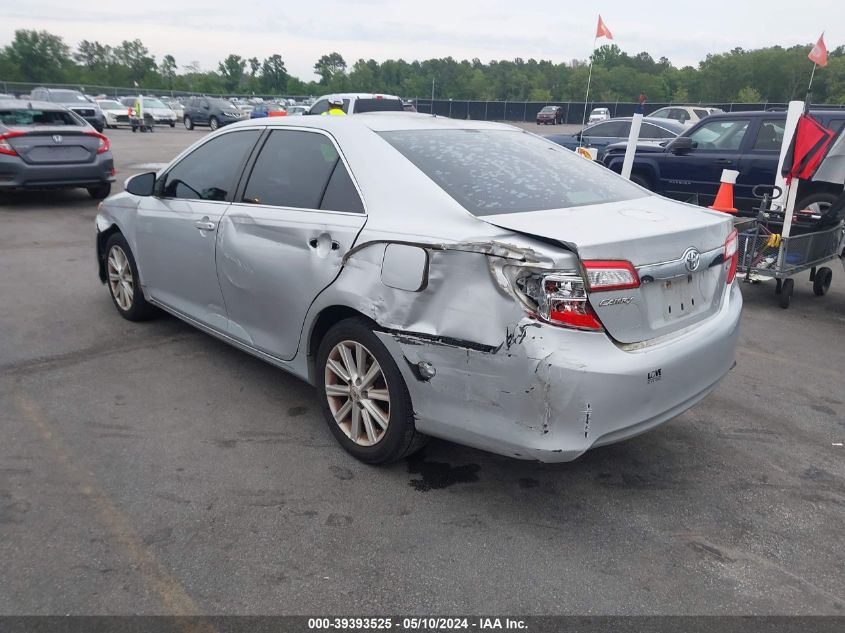 2012 Toyota Camry Xle VIN: 4T1BF1FK0CU012146 Lot: 39393525