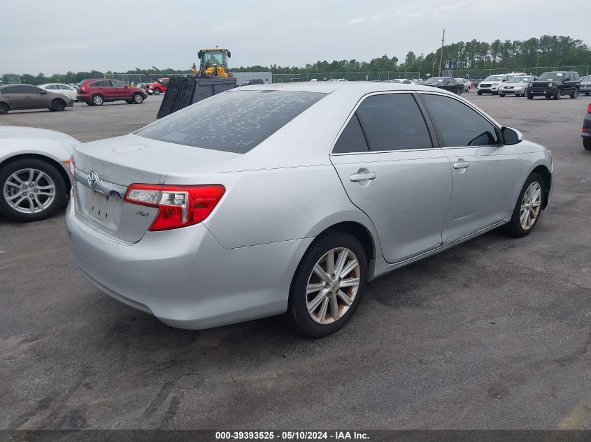 2012 Toyota Camry Xle VIN: 4T1BF1FK0CU012146 Lot: 39393525