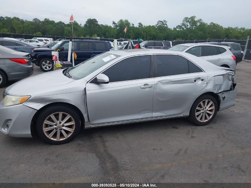 2012 Toyota Camry Xle VIN: 4T1BF1FK0CU012146 Lot: 39393525