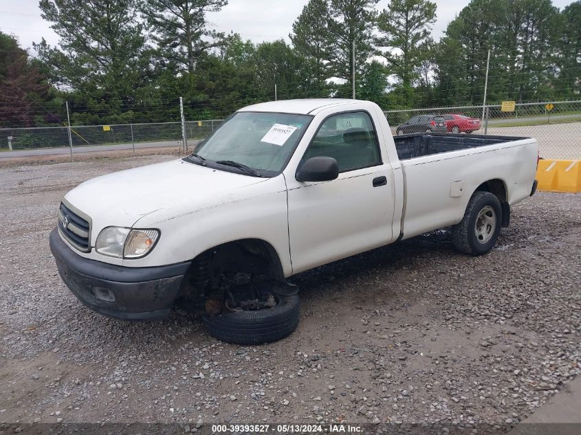 2002 Toyota Tundra VIN: 5TBJN32182S220881 Lot: 39393527