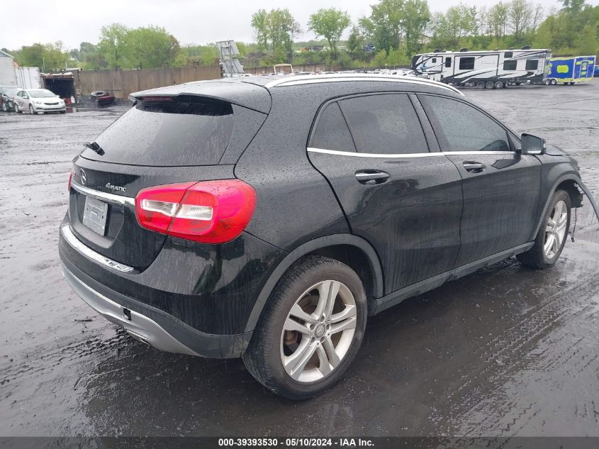 2016 Mercedes-Benz Gla 250 4Matic VIN: WDCTG4GB2GJ259952 Lot: 39393530