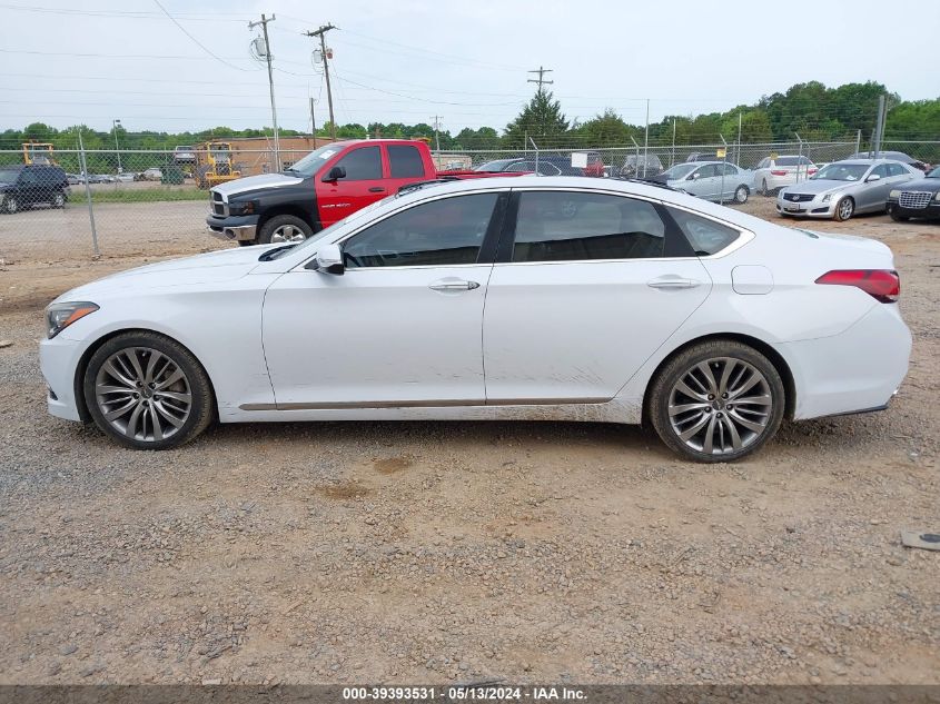 2015 Hyundai Genesis 5.0 VIN: KMHGN4JF2FU068808 Lot: 39393531