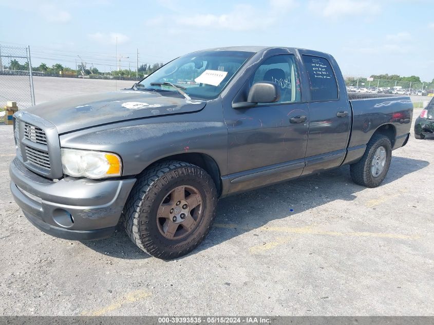 2002 Dodge Ram 1500 VIN: 3D7HA18N22G146801 Lot: 39393535