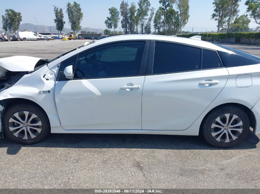2021 Toyota Prius Prime Limited VIN: JTDKAMFP6M3189582 Lot: 39393546