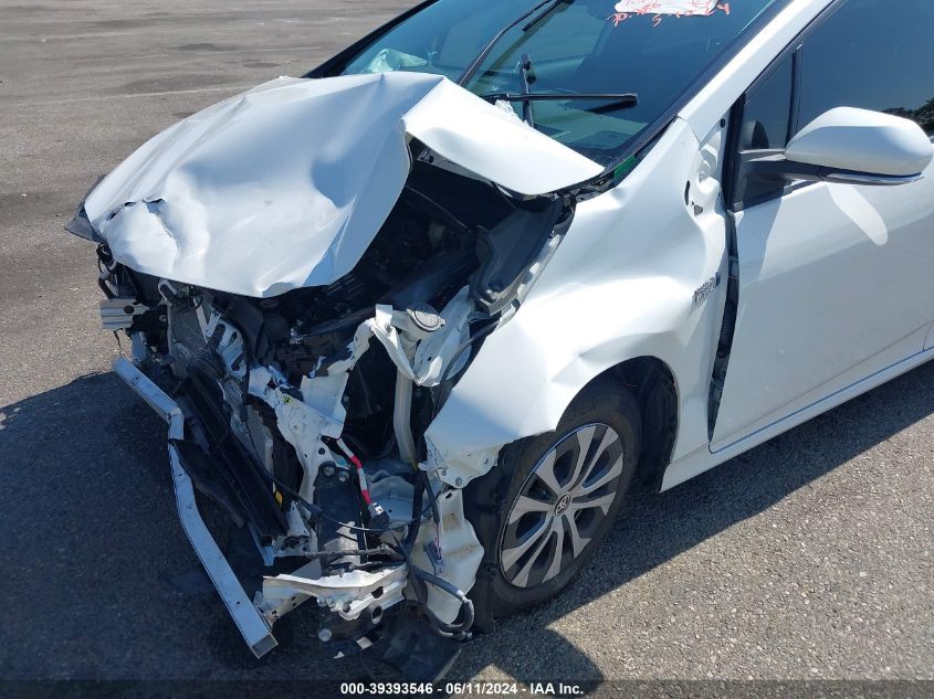 2021 Toyota Prius Prime Limited VIN: JTDKAMFP6M3189582 Lot: 39393546