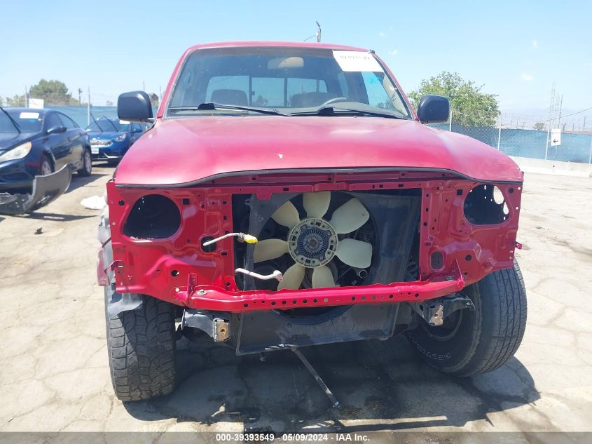 2001 Toyota Tacoma Base V6 VIN: 5TEHN72N11Z835547 Lot: 39393549