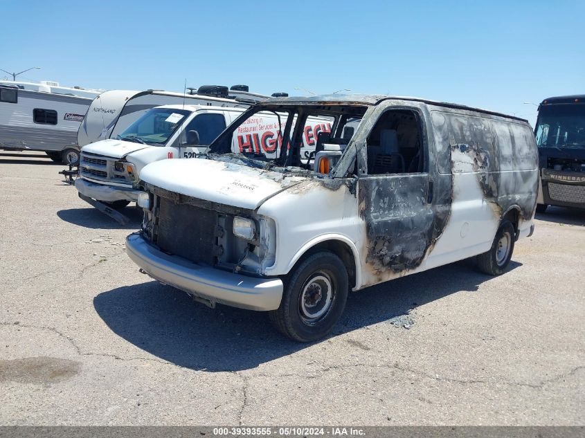 2001 Chevrolet Express VIN: 1GCFG25MX11114144 Lot: 39393555