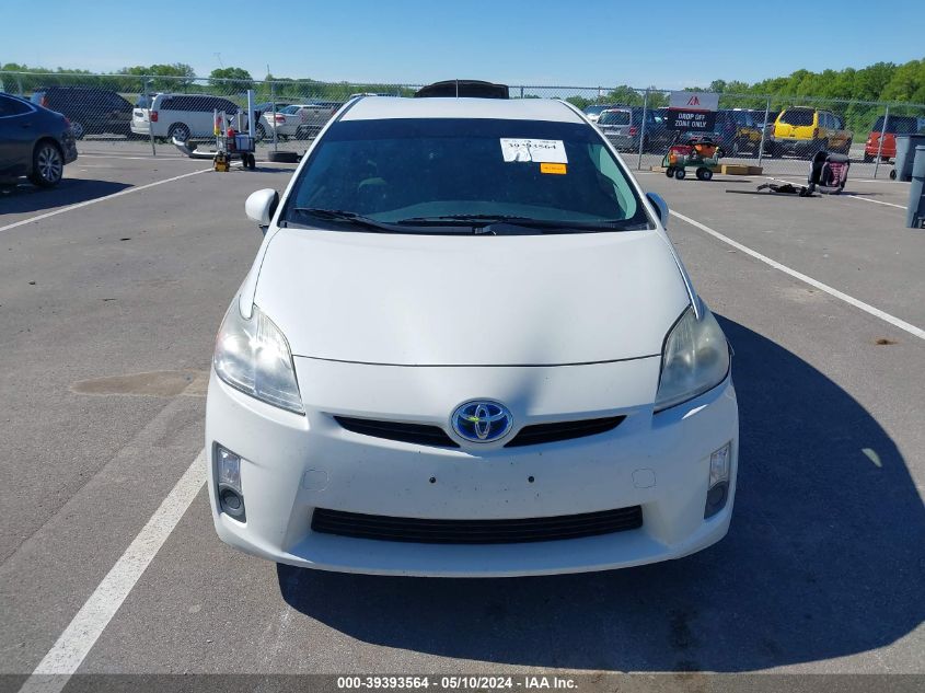 2010 Toyota Prius Iv VIN: JTDKN3DU5A0087081 Lot: 39393564