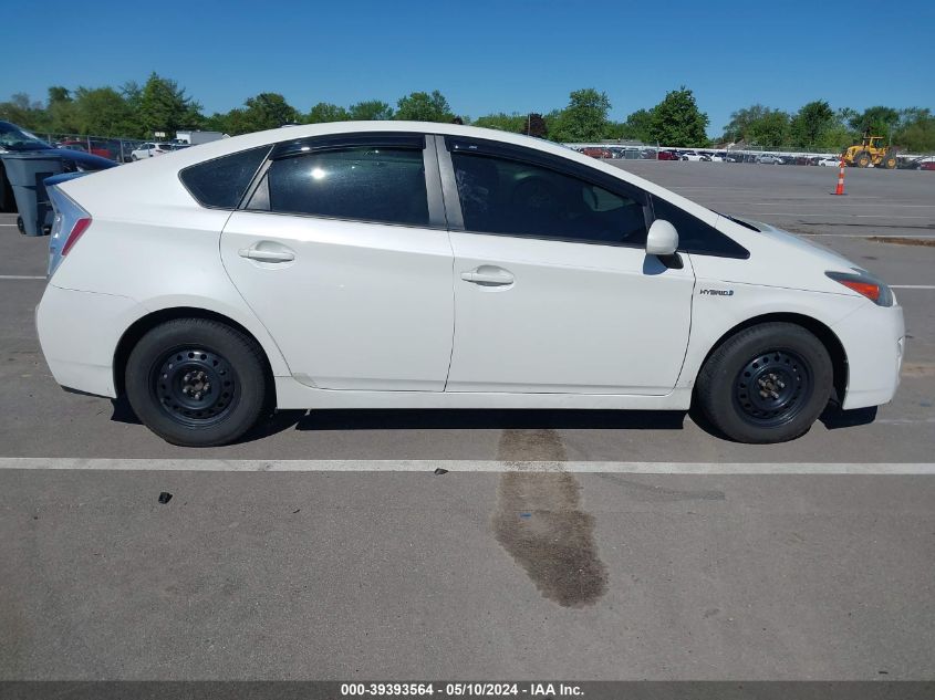 2010 Toyota Prius Iv VIN: JTDKN3DU5A0087081 Lot: 39393564