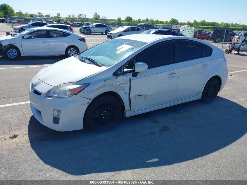 2010 Toyota Prius Iv VIN: JTDKN3DU5A0087081 Lot: 39393564