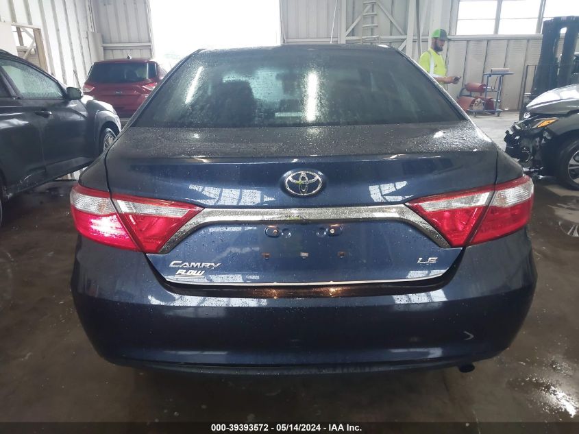 2015 Toyota Camry Le VIN: 4T4BF1FK7FR511312 Lot: 39393572