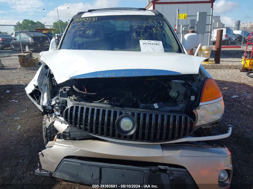 2002 Buick Rendezvous Cxl VIN: 3G5DB03E82S571791 Lot: 39393581