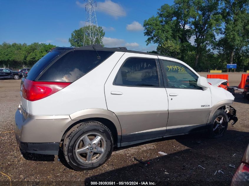 2002 Buick Rendezvous Cxl VIN: 3G5DB03E82S571791 Lot: 39393581