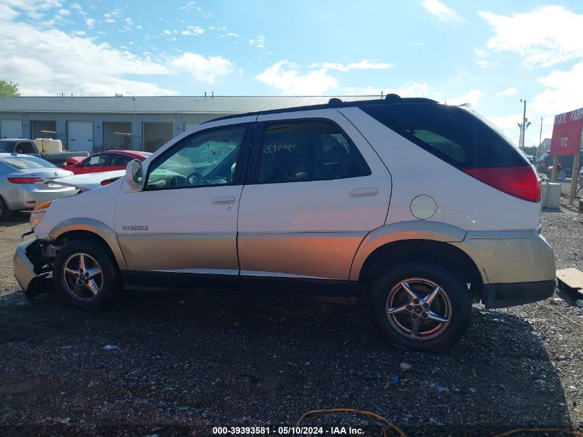 2002 Buick Rendezvous Cxl VIN: 3G5DB03E82S571791 Lot: 39393581